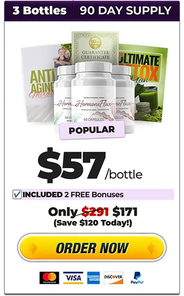 HormoneFlux 90 day supply order now